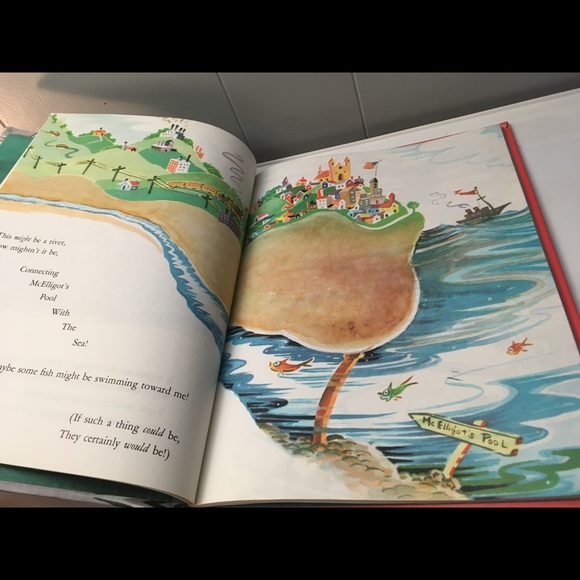 McElligot’s Pool by Dr. Seuss 1975 Hardcover 11” - Picture 6 of 11